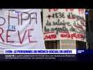 Lyon : le personnel du médico-social en grève