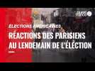 Élections américaines. Réactions des Parisiens au lendemain de l'élection