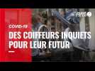 Covid-19 : les coiffeurs inquiets malgré la réouverture