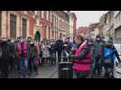 Environ 1509 personnes ont manifesté devant le siège de Maisons et Cités à Douai