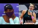 WTA - Linz 2020 - Aryna Sabalenka in the final and top 10 at the expense of Serena Williams !