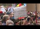 Berlin: manifestation anti-masque, la police disperse au canon à eau