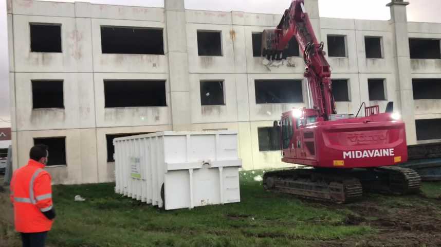 D Molition D Un Immeuble Hlm Berck La Voix Du Nord Vid Os