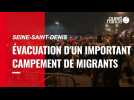 Seine-Saint-Denis. évacuation d'un important campement de migrants au pied du Stade-de-France