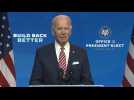 USA: Joe Biden s'engage à créer 