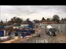 Abbeville: le chantier de l'hôpital