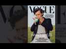 Harry Styles est la toute première star masculine en couverture solo de Vogue US