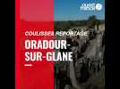 Coulisses du reportage d'Oradour-sur-Glane