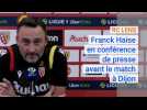 RC Lens: Franck Haise en conférence de presse avant Dijon