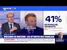 Discours de Macron : les attentes des Français - 22/11