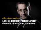 Affaire des « écoutes » : L'ancien président Nicolas Sarkozy devant le tribunal pour corruption