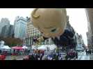 New York: la 94ème parade annuelle de Thanksgiving réduite et sans foule