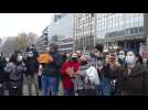Rassemblement pour la régularisation des personnes sans-papiers à Bruxelles