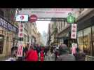Je vous ai envoyé la vidéo Coronavirus: l'accès à la rue Neuve à Bruxelles est partiellement fermé pour la première fois