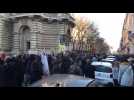 Les manifestants tentent de partir en cortège à Lille