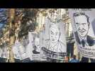 Marche des libertés : les portraits des députés qui ont voté la loi sécurité globale affichés dans la rue (Vidéo)