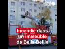 Incendie dans un immeuble à Angers