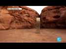 Etats-Unis : disparition du mystérieux monolithe de métal dans le désert