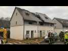 Un incendie ravage un immeuble