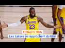 NBA Finals : les Lakers se rapprochent du titre