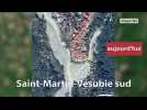 Alpes-Maritimes : les images satellites du CNES de Toulouse montre l'étendue des dégâts des inondations