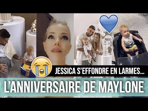 VIDEO : MAYLONE A UN AN ! JESSICA S'EFFONDRE EN LARMES, THIBAULT FILME LA FTE D'ANNIVERSAIRE...