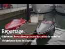 Reportage: Comment Renault recycle ses batteries de voitures électriques dans des bateaux