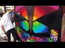 Festival Résonances Urbaines: les graffeurs performent à Saint-Raphaël