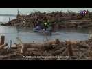 Intempéries dans les Alpes-Maritimes : des bois morts à évacuer sur les plages de Saint-Laurent-du-Var