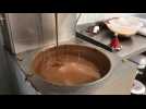 Confection des sucettes au chocolat du choc'Breizh