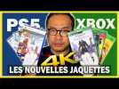 PS5 & XBOX SERIES X : DÉCOUVRONS LES NOUVELLES JAQUETTES EN 4K [Unboxing & Comparatif]