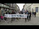 Une belle marche solidaire avec les commerçants à Bar-sur-Seine