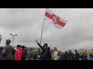 Nouvelle manifestation au Bélarus, la dirigeante de l'opposition félicite Joe Biden