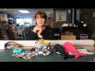 Lorgies : Maman de triplés, Anne Lecomte imagine des accessoires à coudre pour les enfants