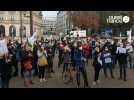 Grève sanitaire au Mans : 130 enseignants présents à la manifestation