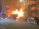 Incendie à Calais-Nord