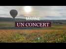 Un Dj fait un concert en montgolfière dans la Marne