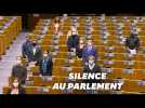 Une minute de silence pour Samuel Paty au Parlement européen