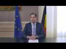 Coronavirus en Belgique: le Premier ministre Alexander De Croo annonce un confinement partiel