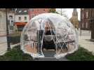 En Allemagne, des igloos pour défier le Covid-19