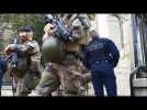 A Arras, des militaires devant la cathédrale pour protéger les fidèles