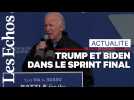 « Trump est terrifié par ce qu'il va se passer en Pennsylvanie » : Biden et Trump dans le sprint final