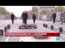 Commémorations du 11-Novembre : Emmanuel Macron se recueille devant la tombe du soldat inconnu