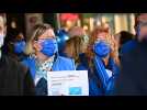 Coronavirus: protestation du personnel soignant contre la délégation d'actes infirmiers (CHIREC)