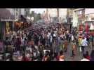Inde: malgré le virus, foule sur les marchés avant la fête de Diwali