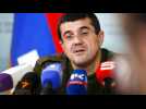 Stepanakert/Khankendi aussi victime de frappes, le président du Haut-Karabakh prêt à se défendre
