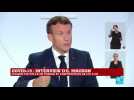 REPLAY - Emmanuel Macron préconise 