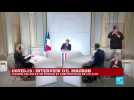 REPLAY - Interview d'Emmanuel Macron - le non-respect du couvre-feu entraînera une amende de 135 euros