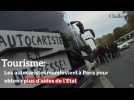 Tourisme: Les autocaristes manifestent à Paris pour obtenir plus d'aides de l'Etat