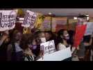 Violences faites aux femmes : manifestation à l'appel de groupes féministes en Turquie